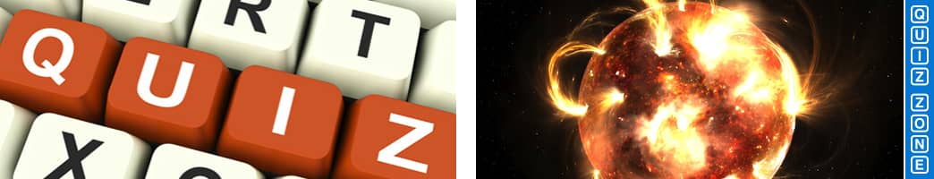 Amazing facts about the sun quiz