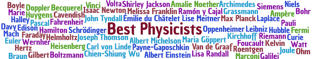best physicists